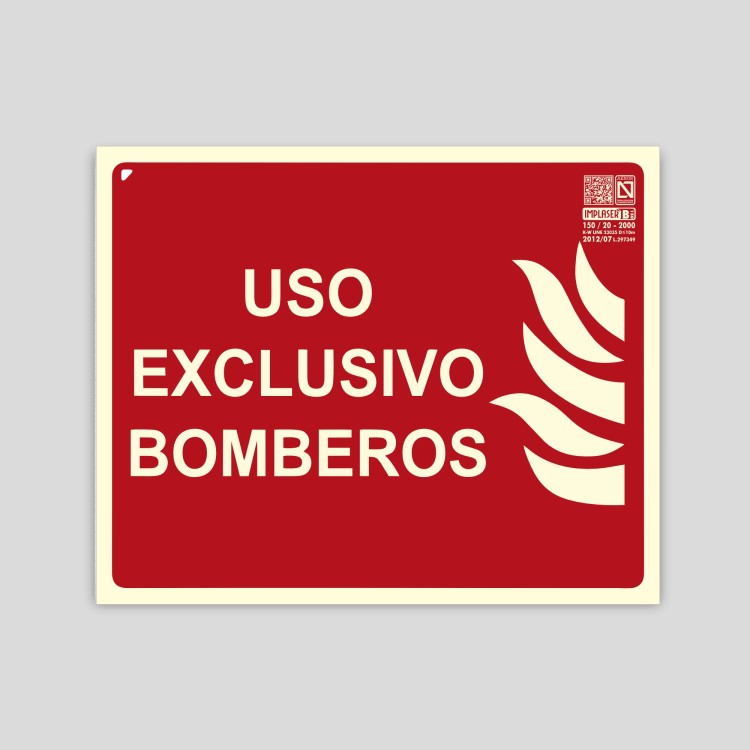 Cartell d'ùs exclusiu bombers